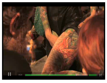 I was caught RED HANDED…. and heavily tattooed… at the NYC Tattoo Convention 